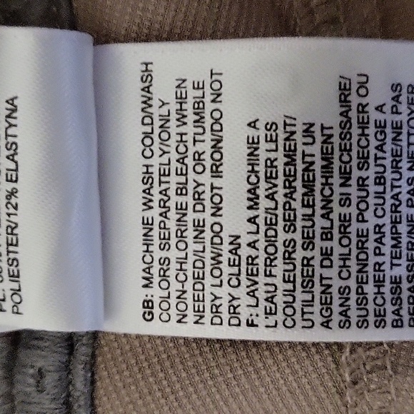 The North Face Tan Women's Polyester Elastane Zip Front 5 Pocket Shorts - Size 6 - Picture 11 of 11